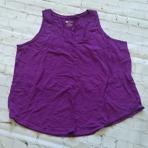 Women's Purple Stylus Tank Top